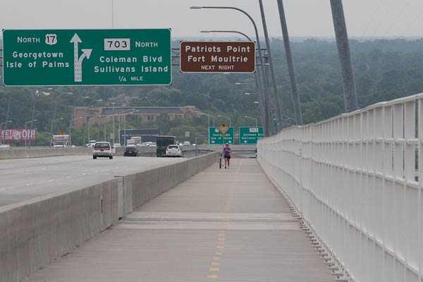 Photo of the walkway from Mt. Pleasant