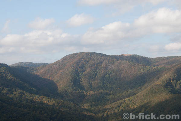 Photo of Bluff Mountain from the Flat Top Ridge Trail