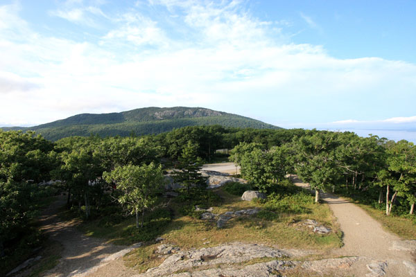 Photo of the view of Mt. Megunticook