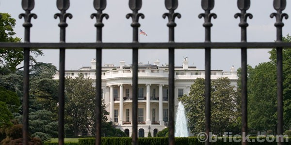 view of the white house