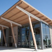 Photo of the park gift shop and pier office