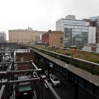 Photo of the High Line from its northern-most point
