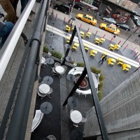 Photo of a Plaza adjacent to the High Line